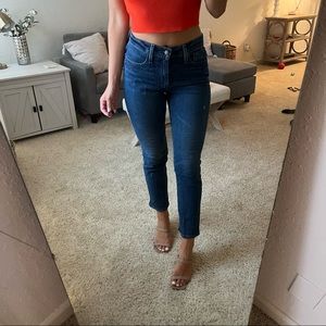 Jcrew slim boyfriend jeans - size 26 - blue jeans - excellent condition!!